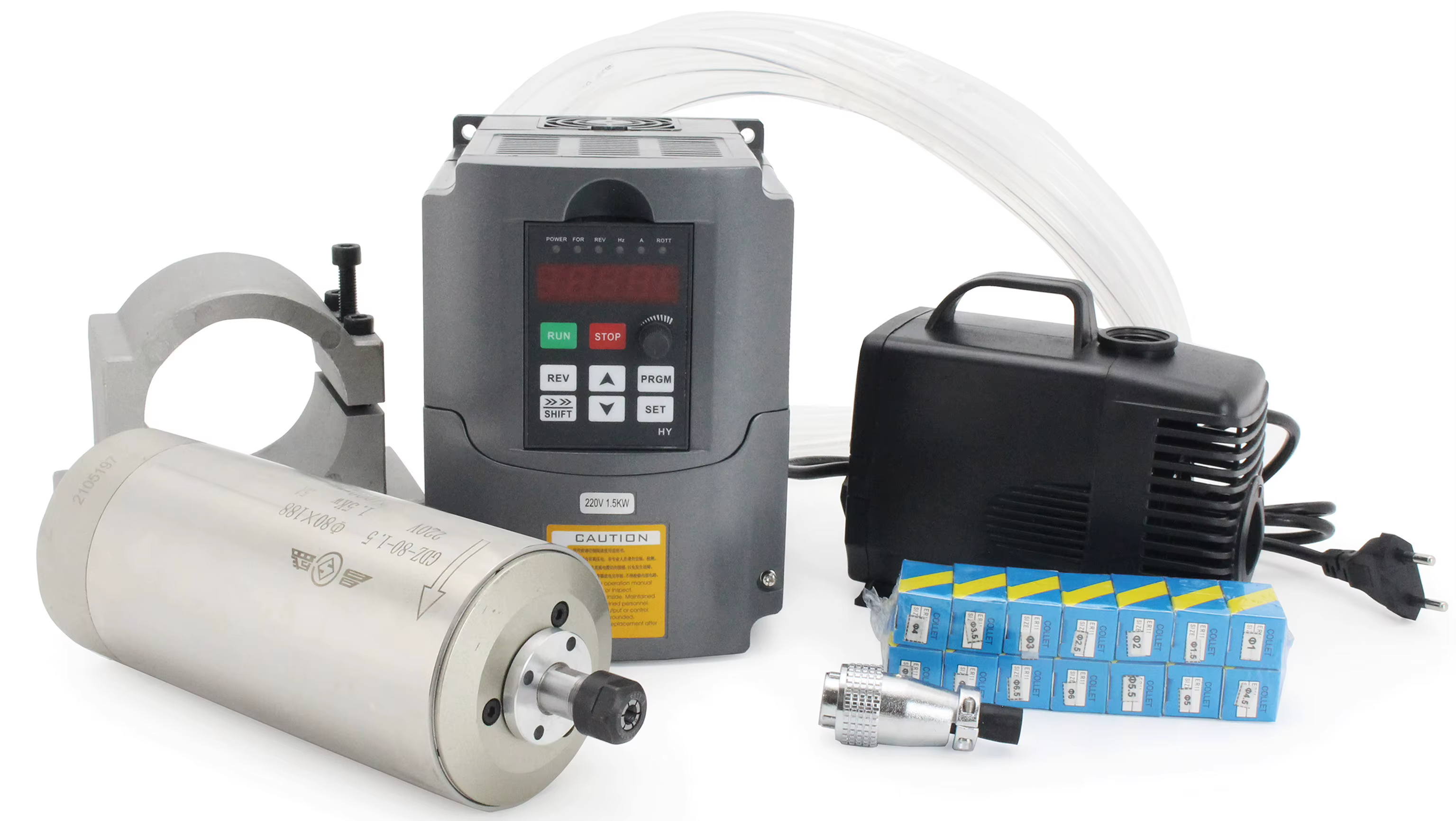 Spindle, VFD, and Submersible Pump Kit